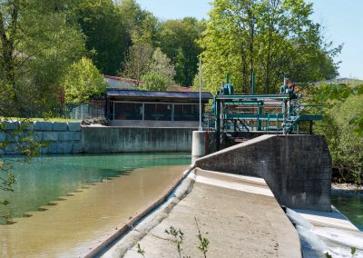 Wasserbau an der Traun
